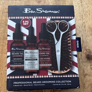 Ben Sherman Professional Beard Grooming Collection - Black and Brown
